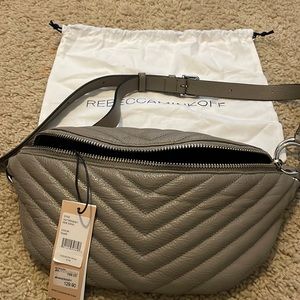 Rebecca Minkoff grey belt bag
